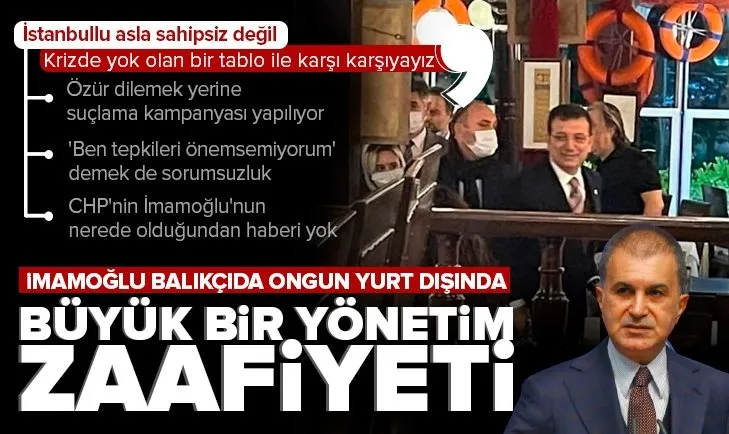 Son dakika: İstanbul’da yaşanan kar çilesi! AK Parti Sözcüsü Ömer Çelik’ten İmamoğlu’na sert tepki: Büyük bir yönetim zaafiyeti