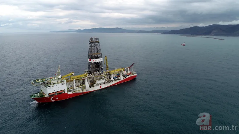 O müjde bu gemiden geldi! A Haber Fatih Sondaj Gemisi’nde 13