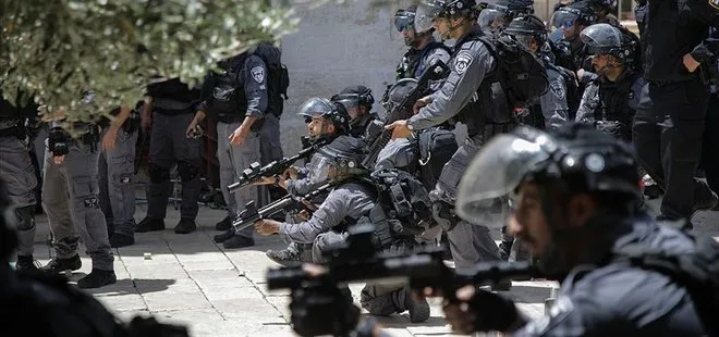 İsrail polisinden büyük skandal! Filistinlilere sert müdahale
