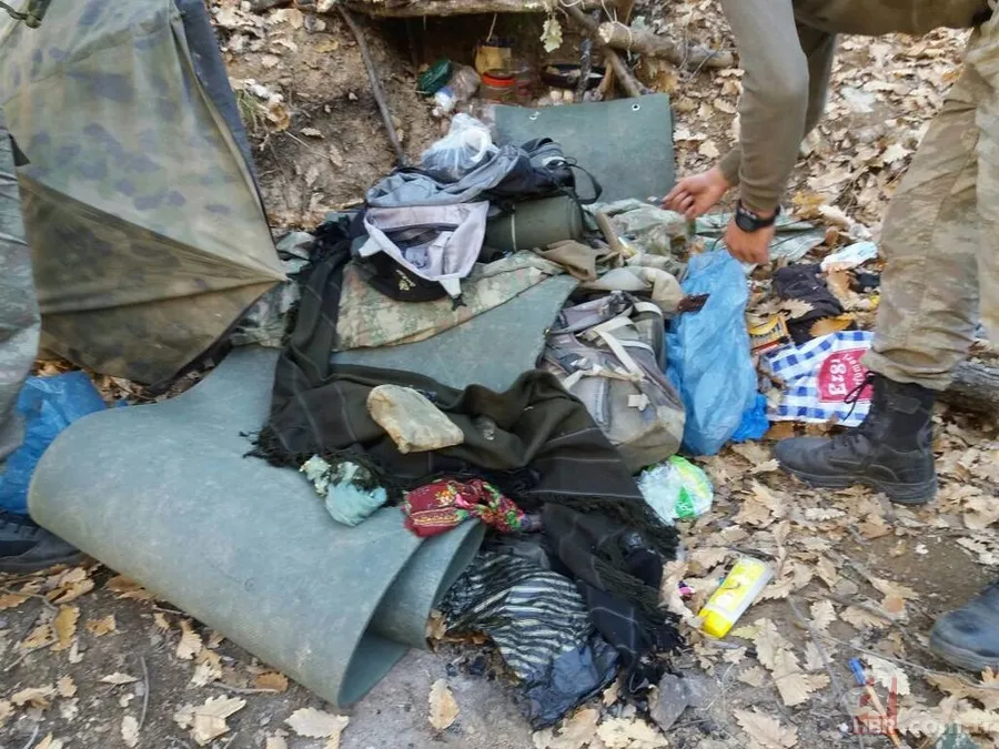 Tunceli'deki operasyonda ele geçirilenler 11