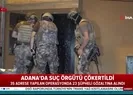 Adanada suç örgütlerine operasyon