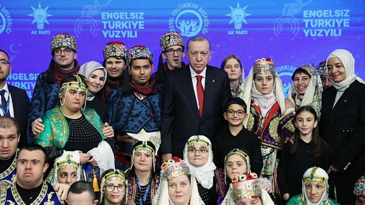 Başkan Erdoğan'dan Dünya Engelliler günü mesajı: Türkiye Yüzyılını engelsiz yüzyıl yapacağız