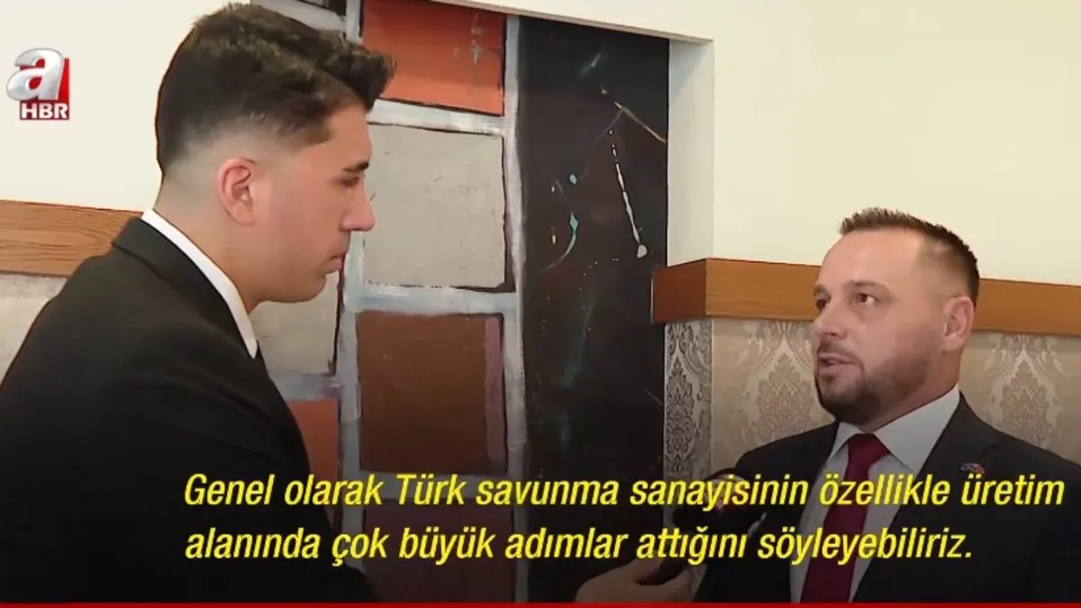 Kosova Savunma Bakanı Maqedonci A Haber'de! Türk savunma sanayisine övgüler: "Türkiye ile iş birliğimiz...