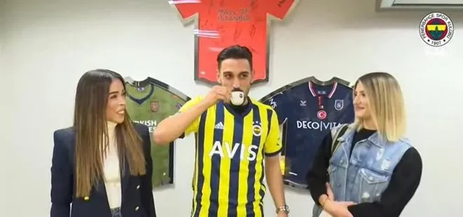 İrfan Can Kahveci Fenerbahçe formasını giyerek hislerini paylaştı