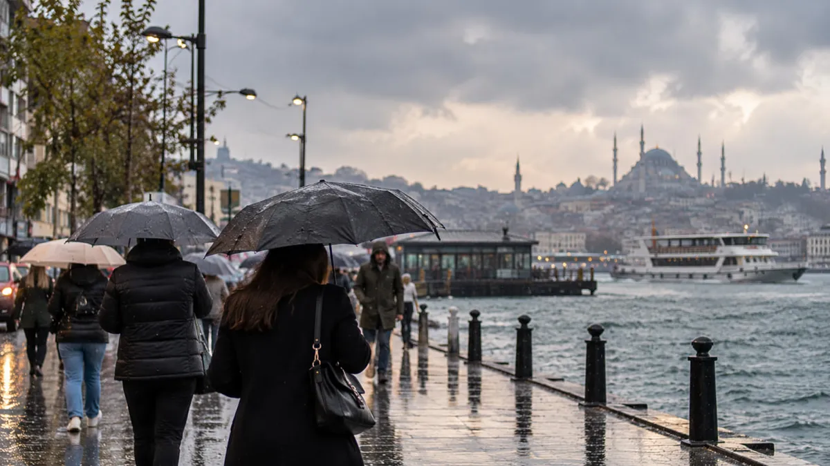 Photo: ahaber.com.tr MGM İstanbul dahil 20 il için sarı kodlu uyarı yayımladı