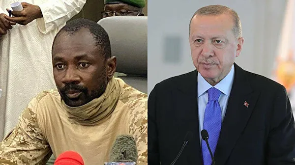 SON DAKİKA: Başkan Erdoğan Mali Devlet Başkanı Assimi Goita ile görüştü - 2