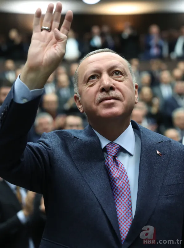 Başkan Erdoğan partilileri selamladı! O anlar böyle görüntülendi... 17