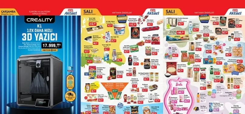 7 Kasım BİM aktüel ürünler kataloğu yayınladı! BİM afişinde 1,5 kg tost peyniri 219 TL’den, süt 22,75 TL’den, dev kağıt havlu 45 TL’den satılacak