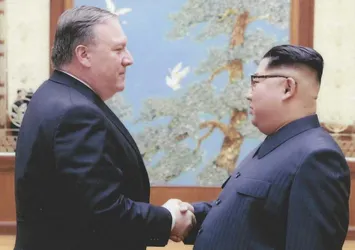 ABD Dışişleri Bakanı Pompeo Kuzey Kore'de