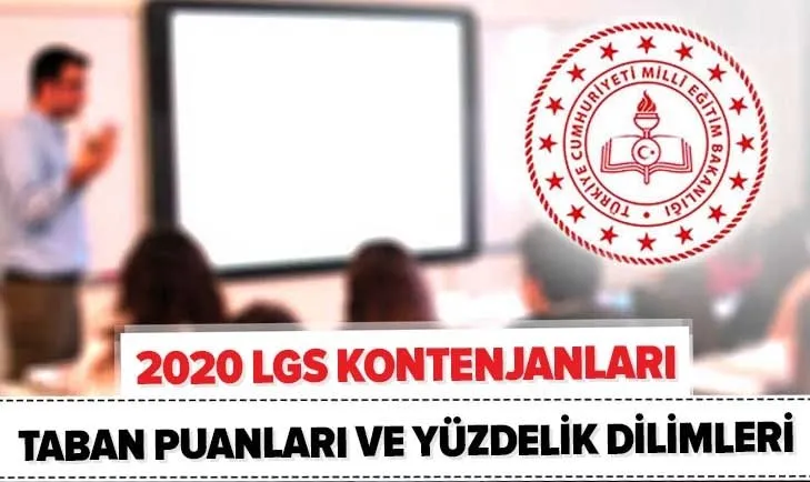 LGS kontenjanları ve yüzdelik dilimleri: İstanbul, Ankara, Bursa lise taban puanları 2020 açıklandı mı?