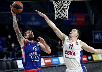 Anadolu Efes, CSKA'yı sildi! Maç sonucu: 100-70