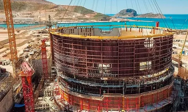 Akkuyu NGS’de yeni gelişme! Güç ünitesi için reaktör basınç kabının tabanı üretildi