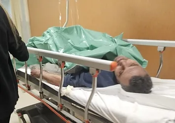 Ateş yakıp ısınmak isterken kendini yaktı