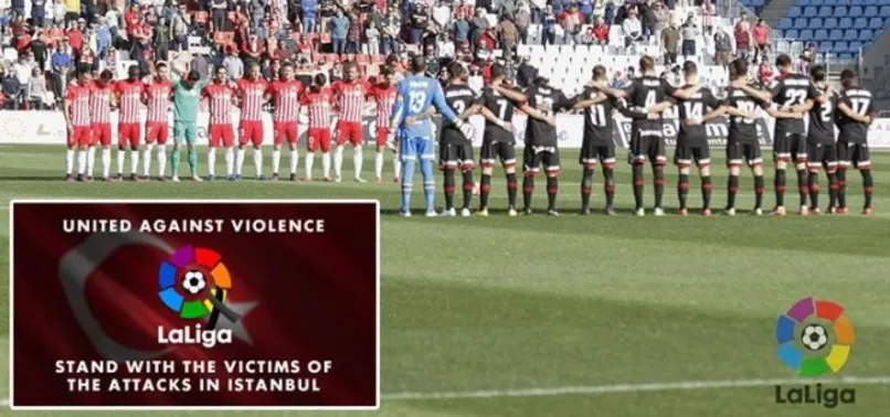 La Liga'da İstanbul şehitleri için saygı duruşu
