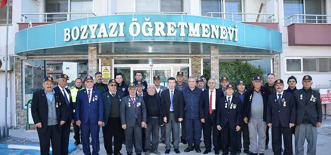 Kıbrıs Gazileri Bozyazı'da buluştu