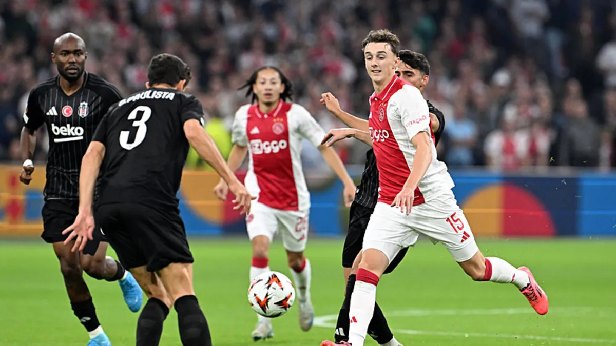 Kartal Avrupa'da buruk! Temsilcimiz Ajax'a farklı mağlup oldu