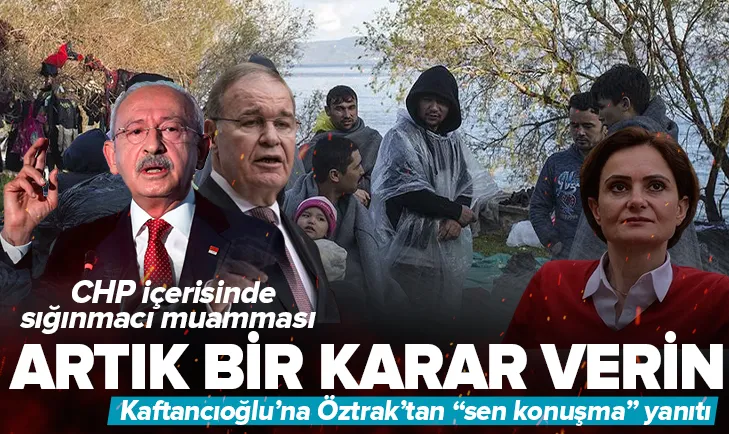 CHP’de sığınmacılar konusunda fikir birliği yok!