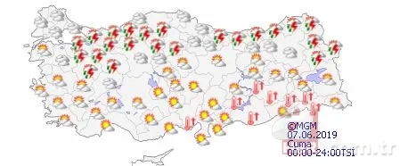 Meteoroloji'den son dakika hava durumu açıklaması! Bayramda hava nasıl olacak? | 3 Haziran 2019 hava durumu 16