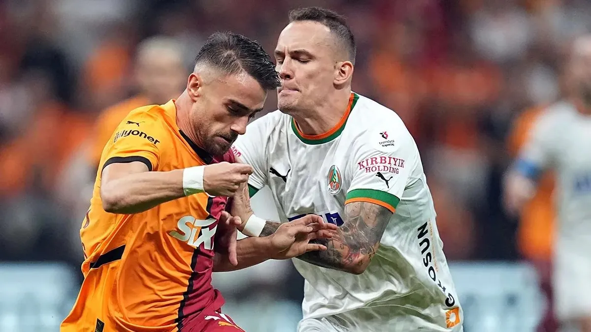 Galatasaray ile Alanyaspor 18. randevuda