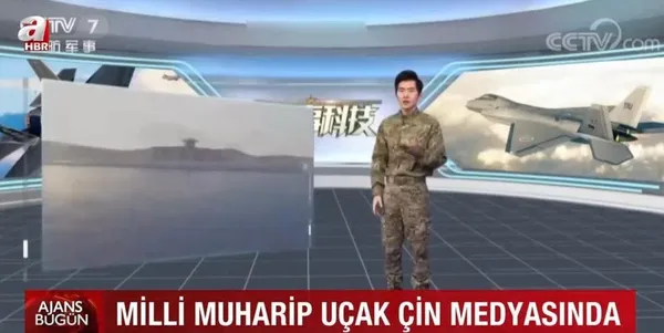 Çin Merkez Televizyonu’nda Milli Muharip Uçak TF-X analizi! Türkiye’nin bağımsız araştırma ve geliştirmesidir