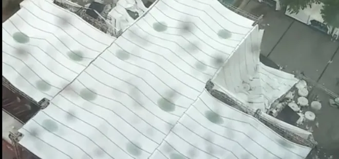 Son dakika | TOBB Genel Kurulu’nda platform çöktü! Başkent’i her yağışta sel götürüyor