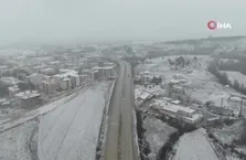 Kastamonu’da kar yağışı