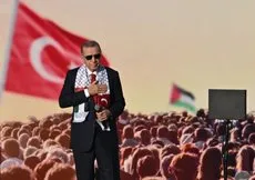 Son dakika | Başkan Erdoğan’dan tarihe geçen Filistin konuşması: Tek başıma kalsam da Filistin mücadelesini savunacağım