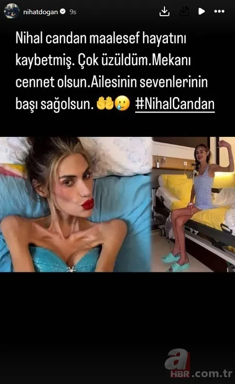 Nihal Candan'ın vefatı sevenlerini yıktı! "İçinde kopan fırtınalarla gittin" 10