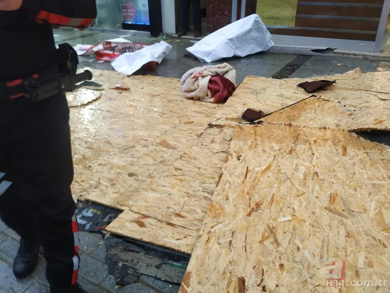 İstanbul'da lodos kabusu: Dehşeti yaşadılar! Can pazarı kamerada 20