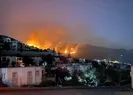 Bodrum’da korkutan yangın!