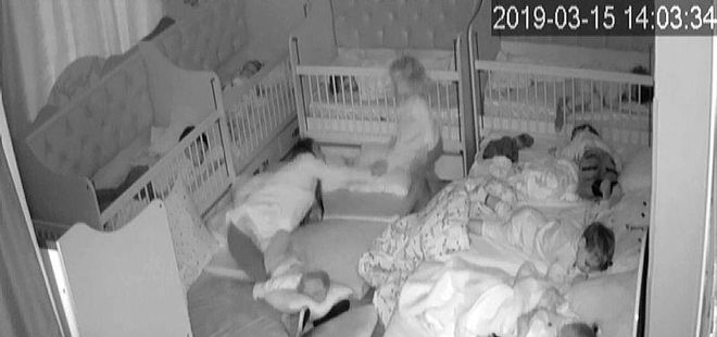 Antalya Alanya'da kreşte kabus! Çocukların darp edilişini gülerek izledi