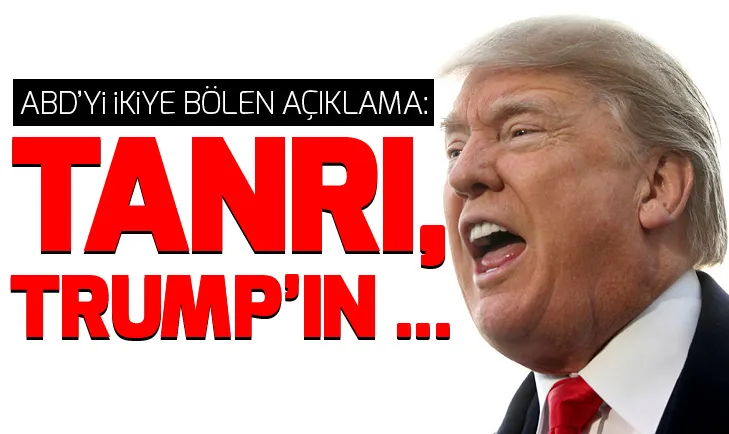 Sarah Sanders: Tanrı, Trumpın başkan olmasını...