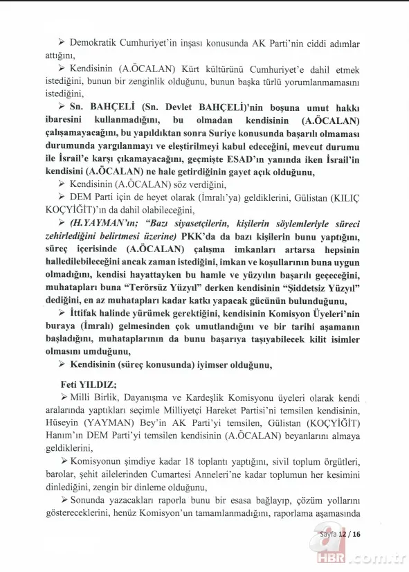 TBMM İmralı görüşmesinin tutanaklarını yayımlandı 14