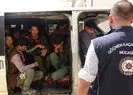 10 kişilik minibüste 20 düzensiz göçmen yakalandı