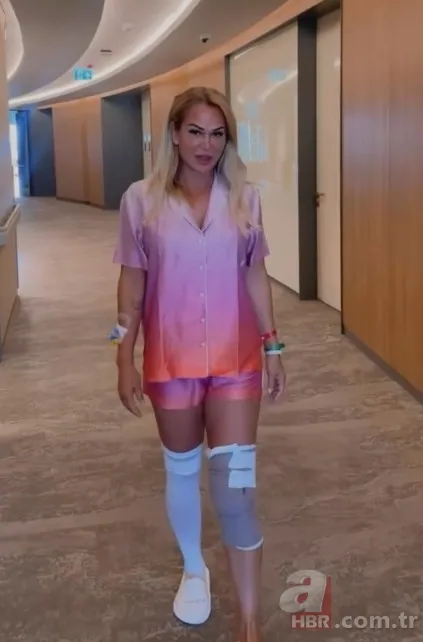 Ameliyat olan Nagihan Karadere hastanede şaşkına döndü! 4