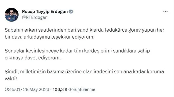 baskan-recep-tayyip-erdogan-simdi-milletimizin-basimiz-uzerine-olan-iradesini-son-ana-kadar-koruma-vakti-1685282708779.jpeg Başkan Recep Tayyip Erdoğan: Şimdi, milletimizin başımız üzerine olan iradesini son ana kadar koruma vakti! - 1