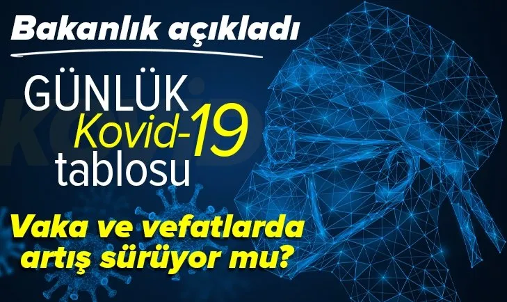 Son dakika gündem haberi | Sağlık Bakanlığı 9 Nisan 2021 Kovid-19 vaka ve vefat tablosu