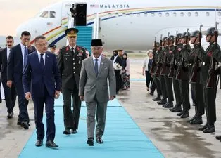 Malezya Kralı Sultan Abdullah Şah Ankara’da! 30 yıl aradan sonra ilk...