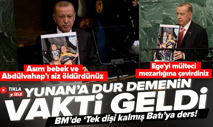 Başkan Erdoğan! Yunan’a dur demenin vakti geldi