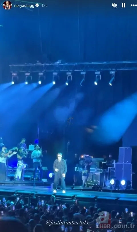 Justin Timberlake'in İstanbul konserine ünlü yağdı 7