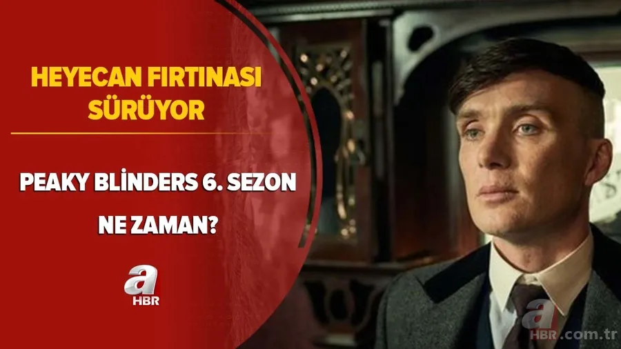 Heyecan fırtınası sürüyor... Peaky Blinders 6. sezon ne zaman başlayacak? Netflix Peaky Blinders yeni sezon... 1