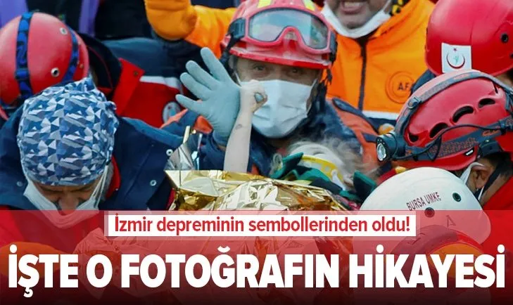 İzmir depreminin sembollerinden oldu! Elif Perinçek’in fotoğrafını çeken isim konuştu