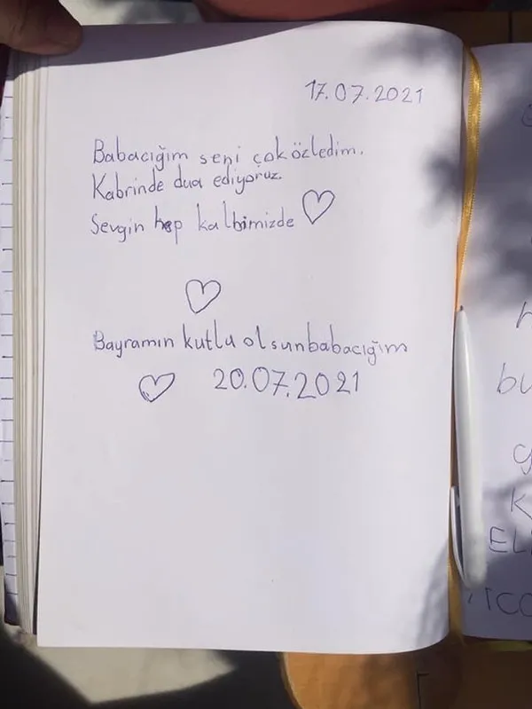 1687838977300.jpg Şehit kızı hasretini satırlara döktü! O sözler Türkiye’yi ağlattı: Her zaman kalbimizdesin - 5