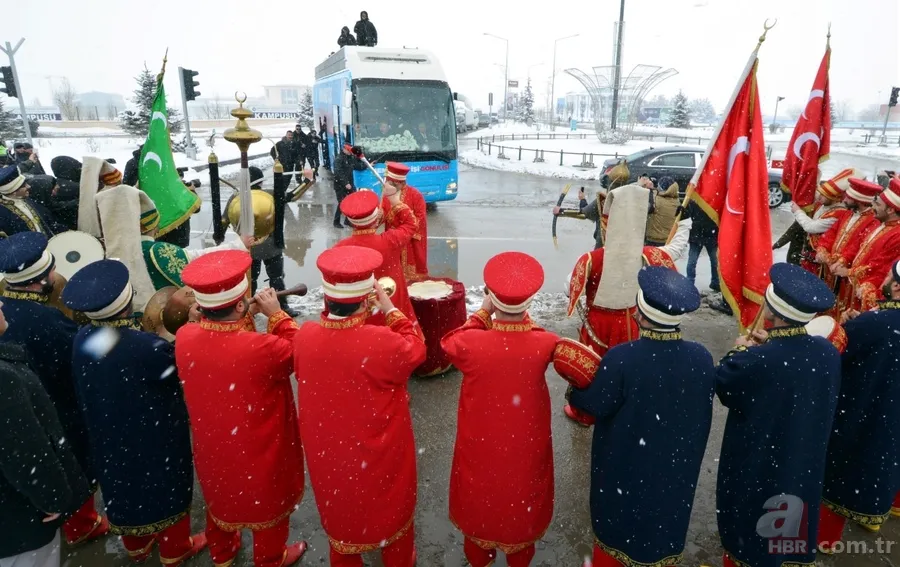 Başkan Erdoğan'a Erzurum'da sıcak karşılama 12