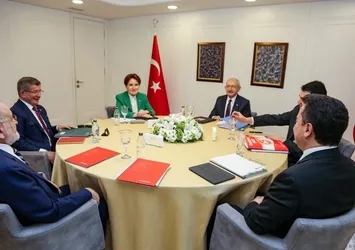 Altılı masanın 10'uncu toplantısından da aday çıkmadı: 30 Ocak'ı işaret ettiler