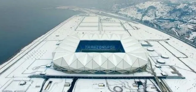 Trabzonspor’un yeni evi kar tutmuyor