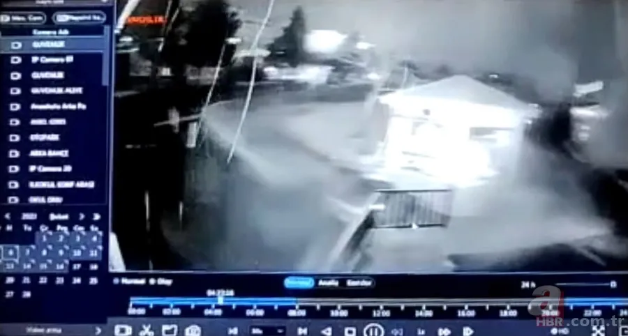 Depreme ait yeni görüntüler ortaya çıktı! İşte gökyüzünde ortaya çıkan ışık hüzmesi ve sallantı anı 1