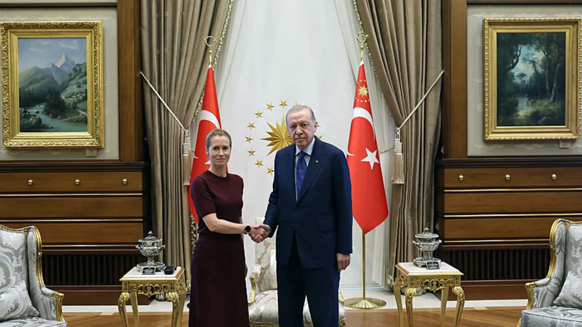 Külliye'de kritik zirve! Başkan Erdoğan Güvenlik Politikası Yüksek Temsilcisi Kallas'ı kabul etti