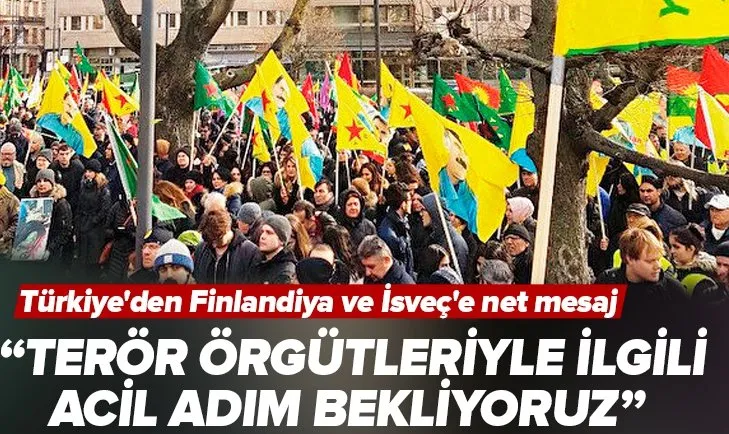 Cumhurbaşkanlığı Sözcüsü Kalın: Terör örgütleri İsveç ve Finlandiya’daki faaliyetlerini sona erdirmeli