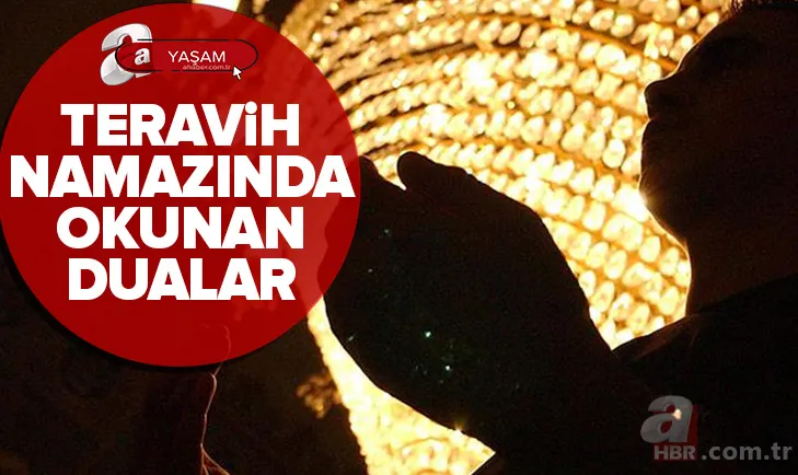 Teravih namazında hangi dualar okunur? Teravihe başlamadan önce, aralarında, her dört rekatın sonunda okunan dualar 1